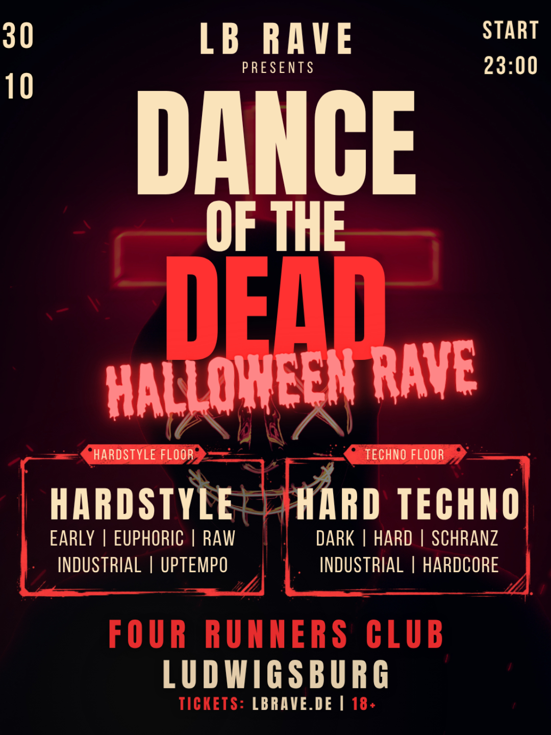 DANCE OF THE DEAD 2026 – Halloween Rave | Hardstyle x Hard Techno