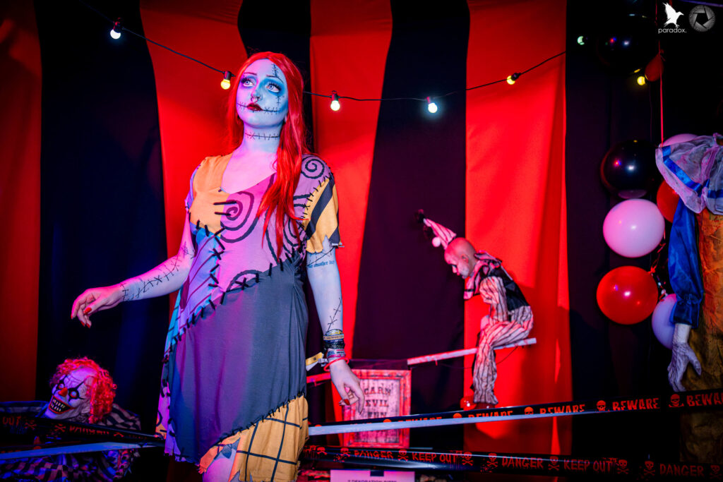 Gruselige Halloween Dekoration im Four Runners Club Ludwigsburg